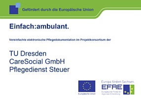600.000 Euro für neues Tele-Care-Projekt Einfach:ambulant 600.000 Euro für neues Tele-Care-Projekt Einfach:ambulant